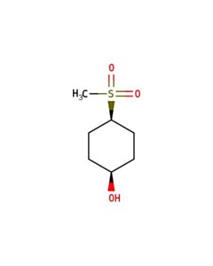 Astatech CIS-4-(METHYLSULFONYL)CYCLOHEXAN-1-OL; 1G; Purity 95%; MDL-MFCD32661510